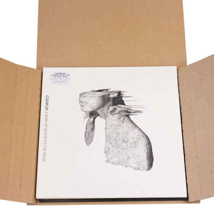 12x12x3 inch cardboard vinyl lp packaging