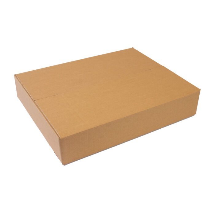 17x13x3 inch single wall box closed