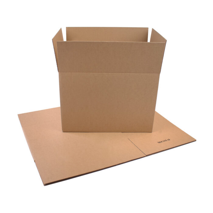 18x12x12 inch single wall cardboard box