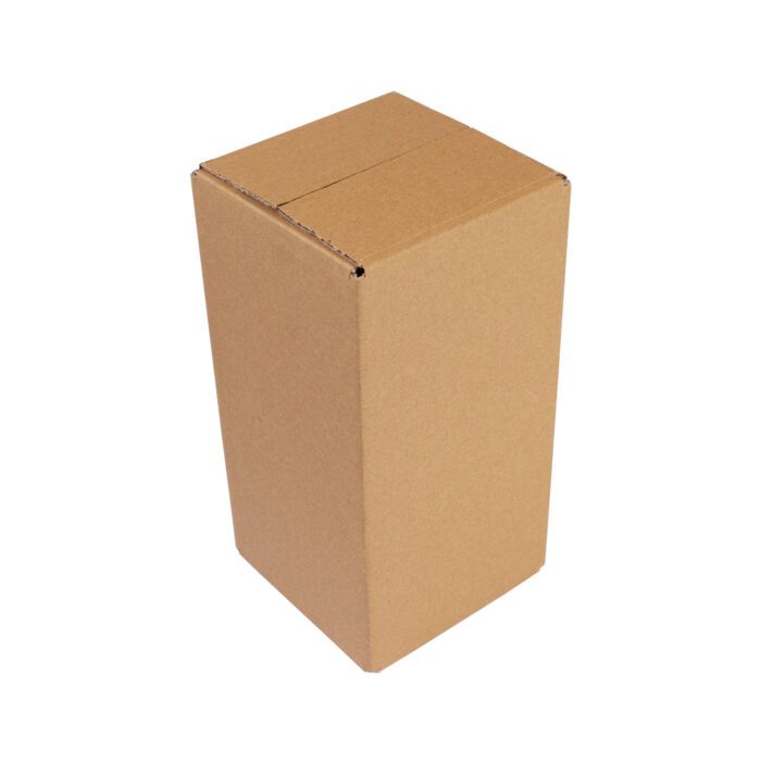 5x4x8 inch single wall box closed