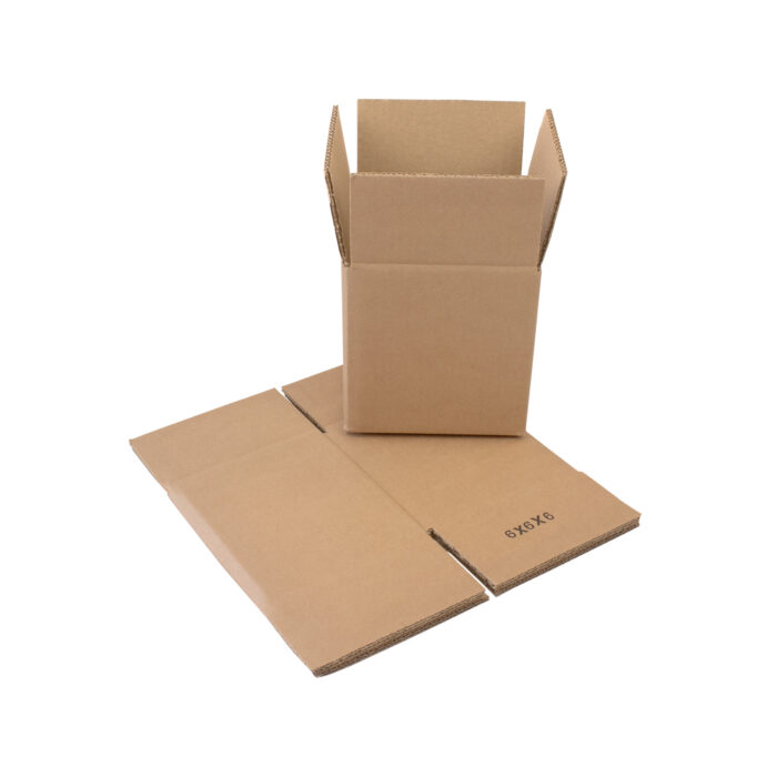 6x6x6" double wall cardboard box