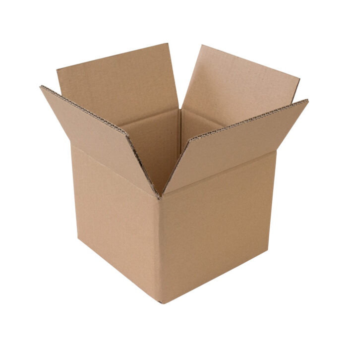 8x8x6 inch double wall box open