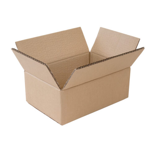 9x6x3 inch double wall box open