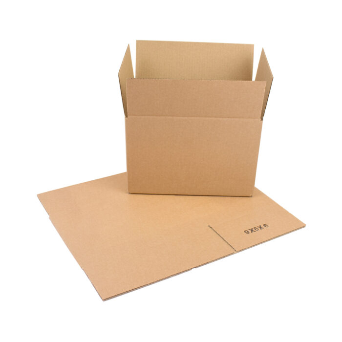 9x6x6 single wall cardboard box