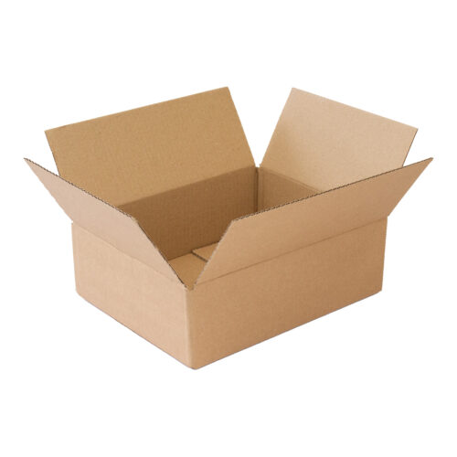 9x7x3 cardboard box open